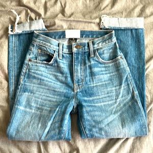 Current Elliott “vintage cropped slim, ultimate love”